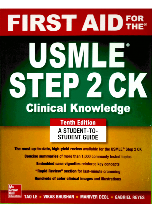 First Aid For The USMLE Step 2 CK 